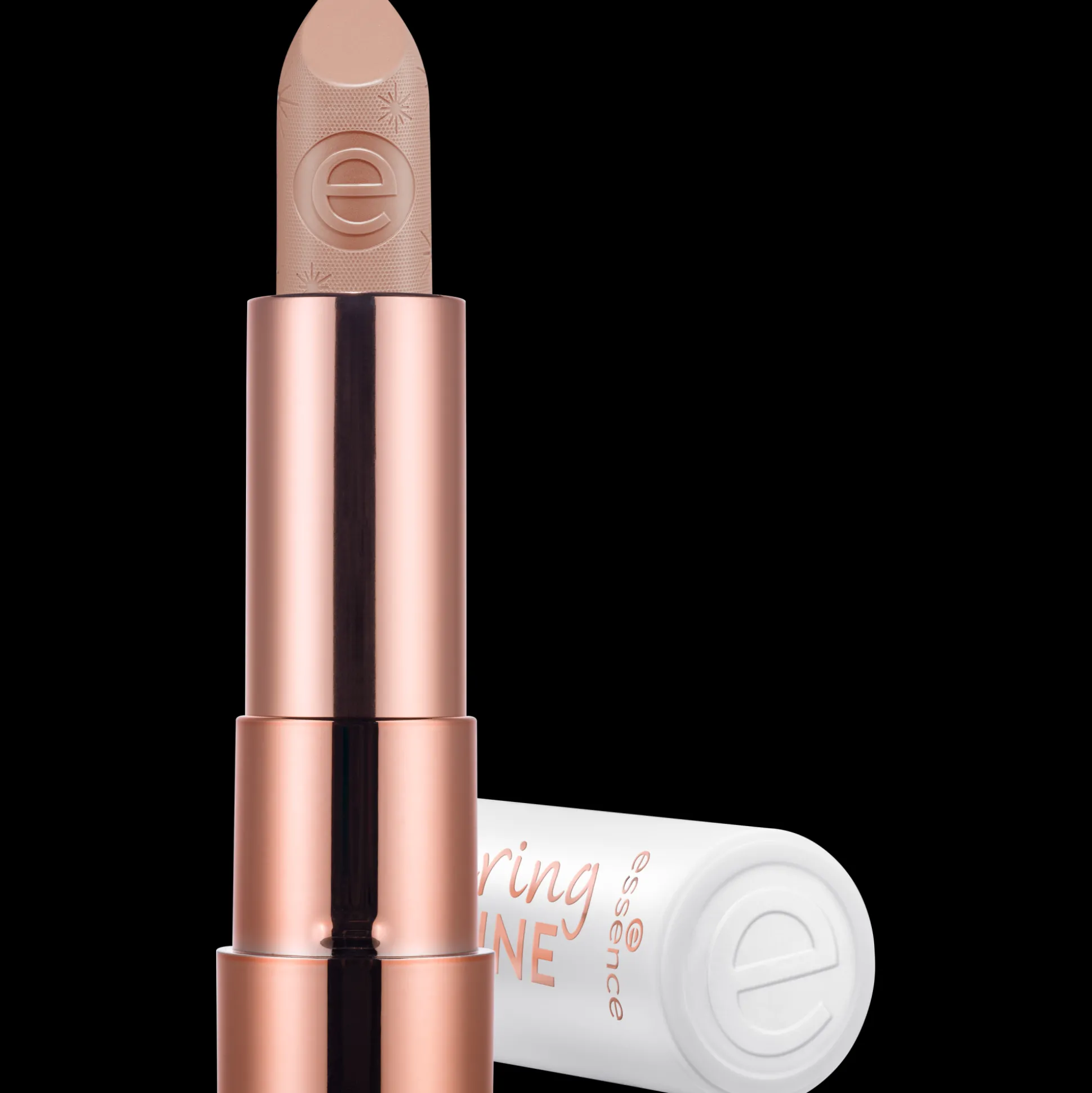 caring SHINE vegan collageen lipstick^essence Hot