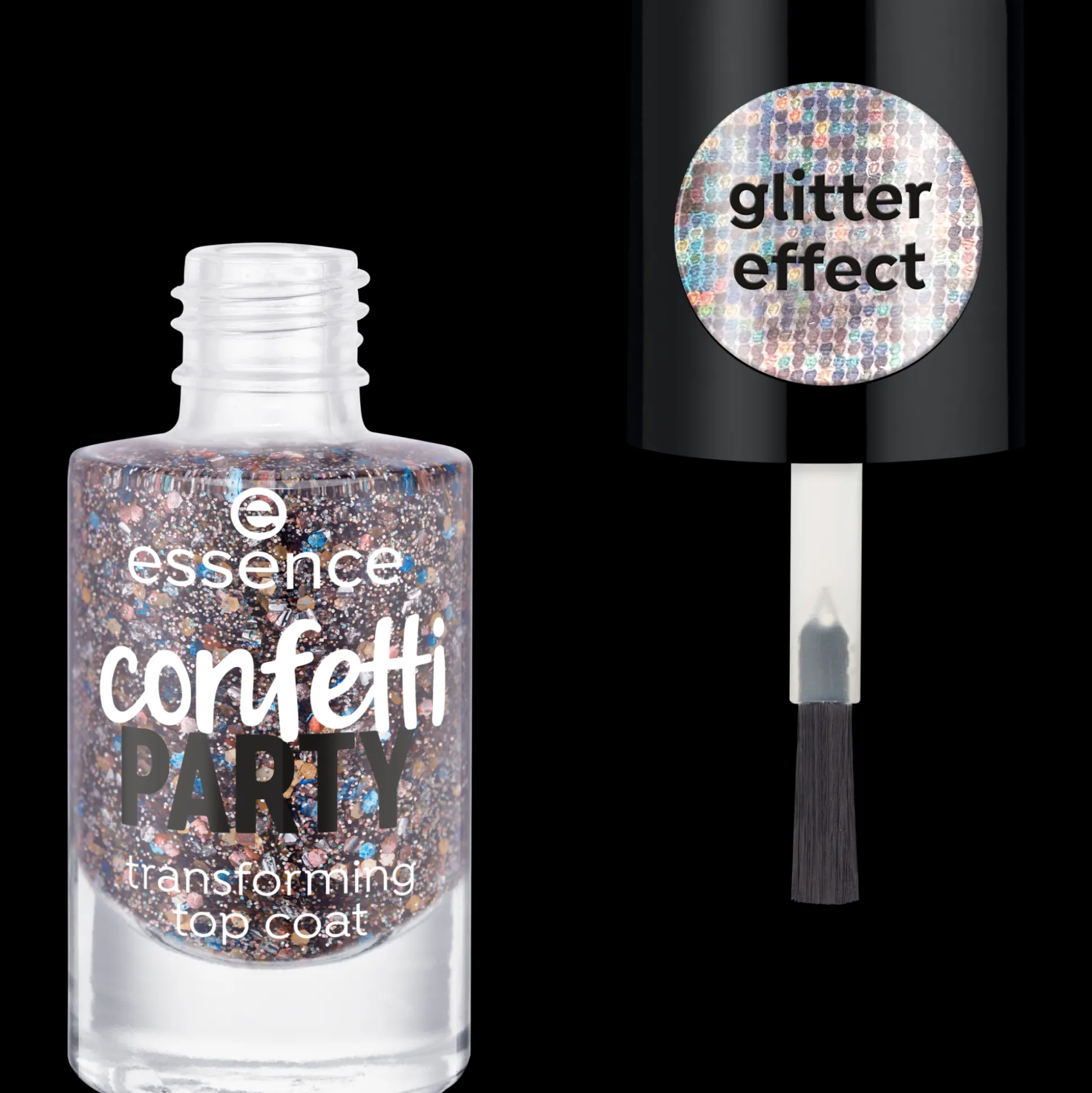 confetti PARTY transformerende topcoat^essence Online