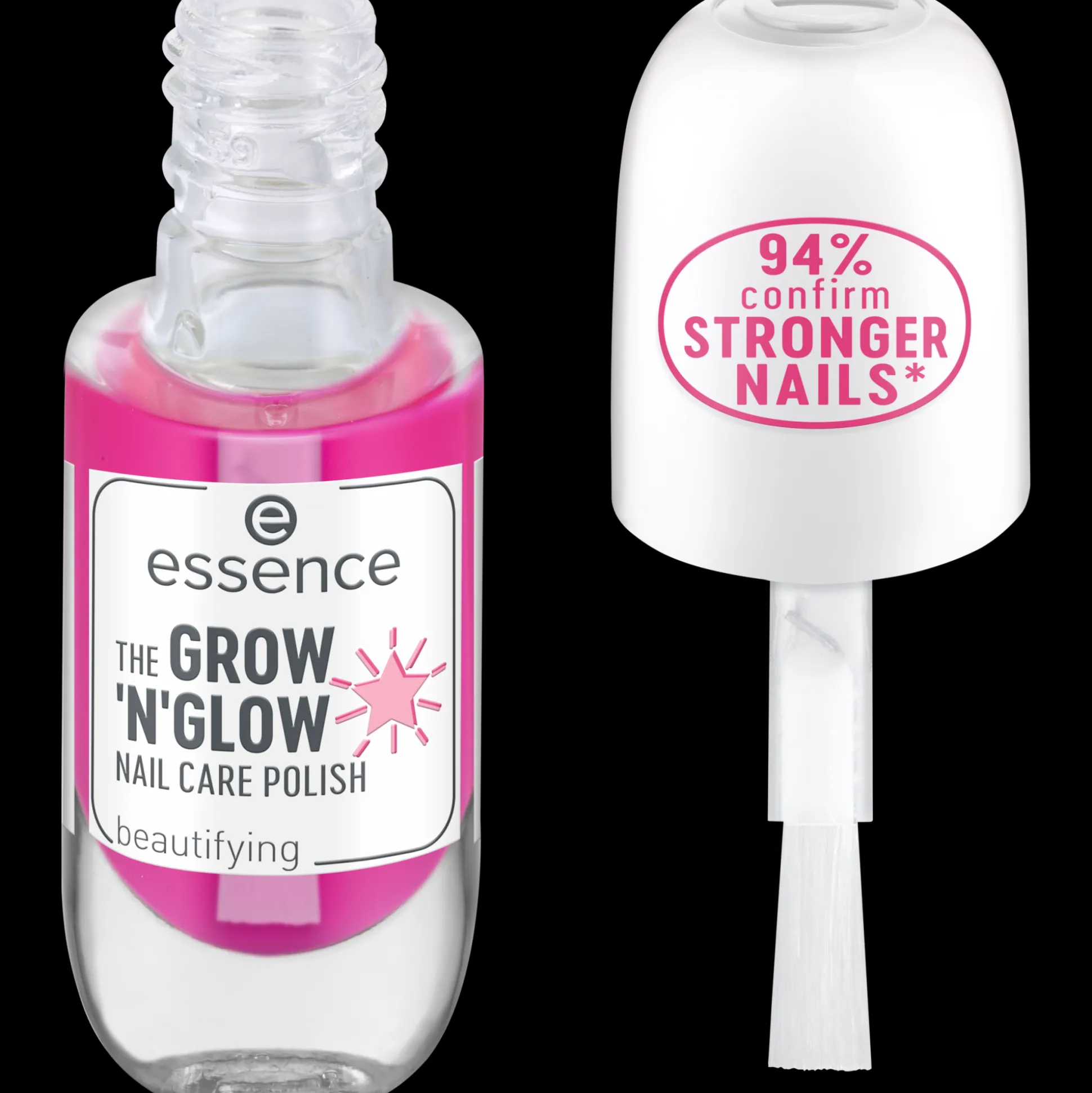 DE GROW'N'GLOW NAIL CARE POLISH^essence Best Sale