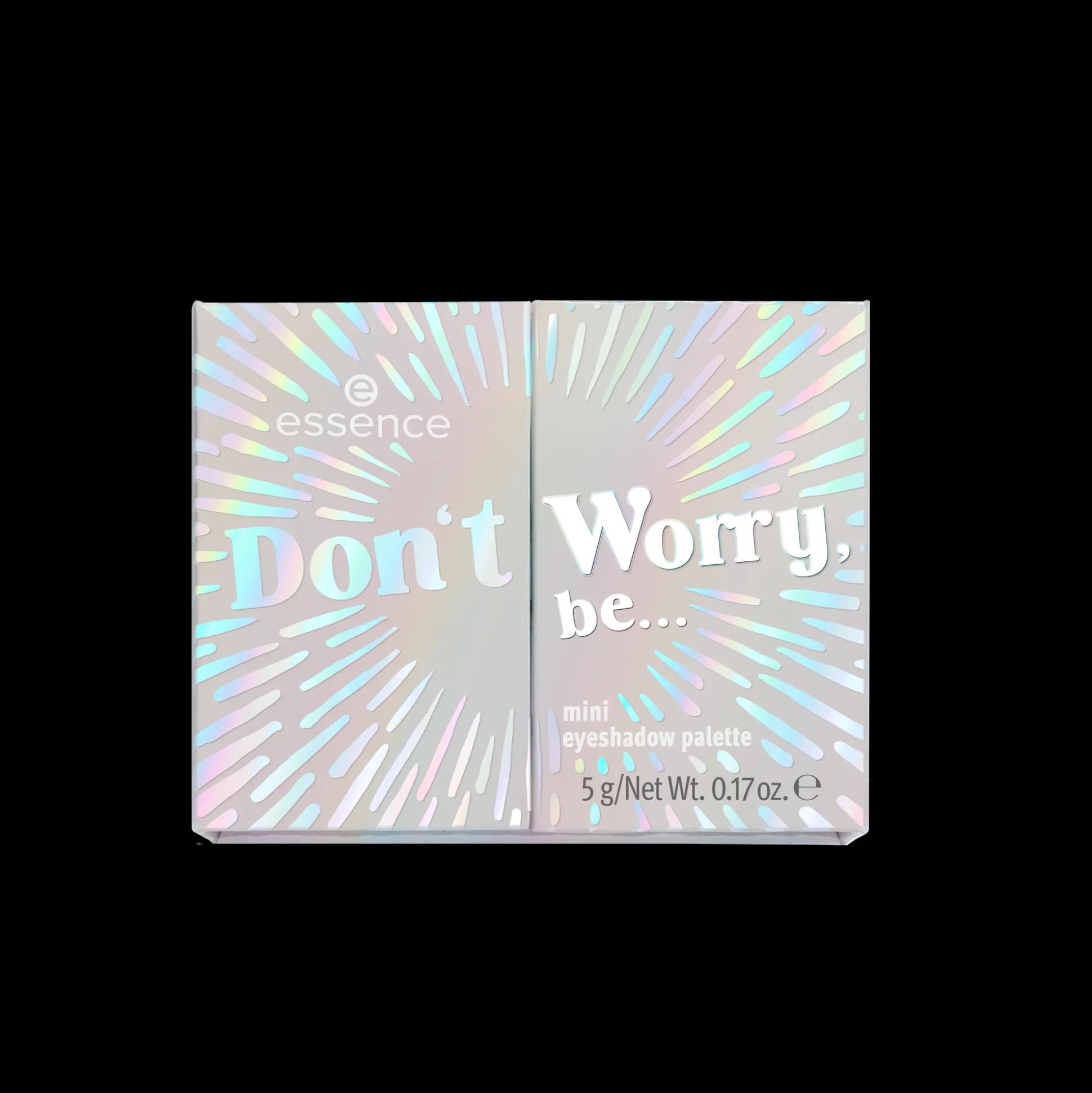 Don't Worry, be… mini oogschaduwpalet^essence New