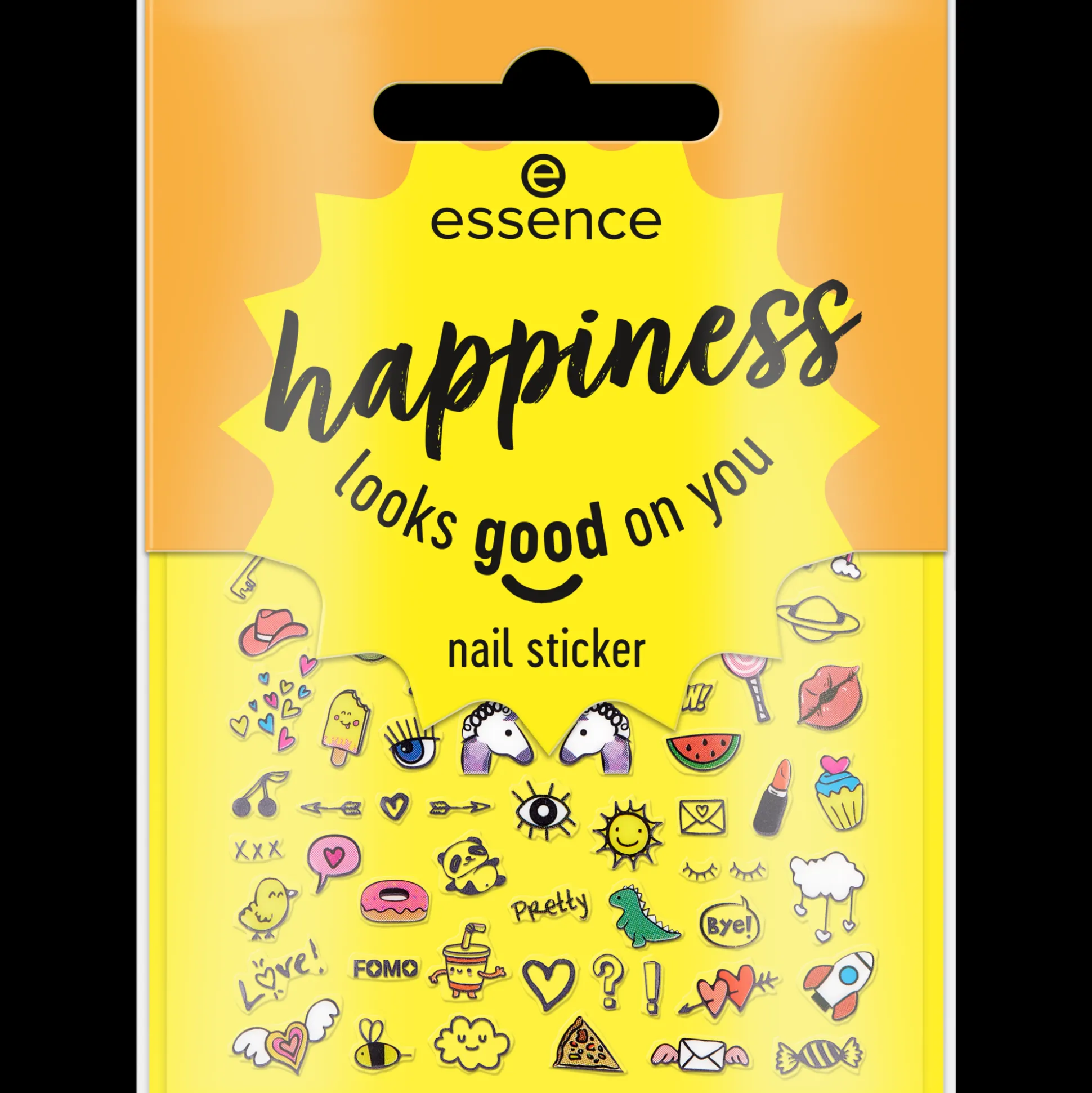 happiness looks good on you nagelsticker^essence Cheap