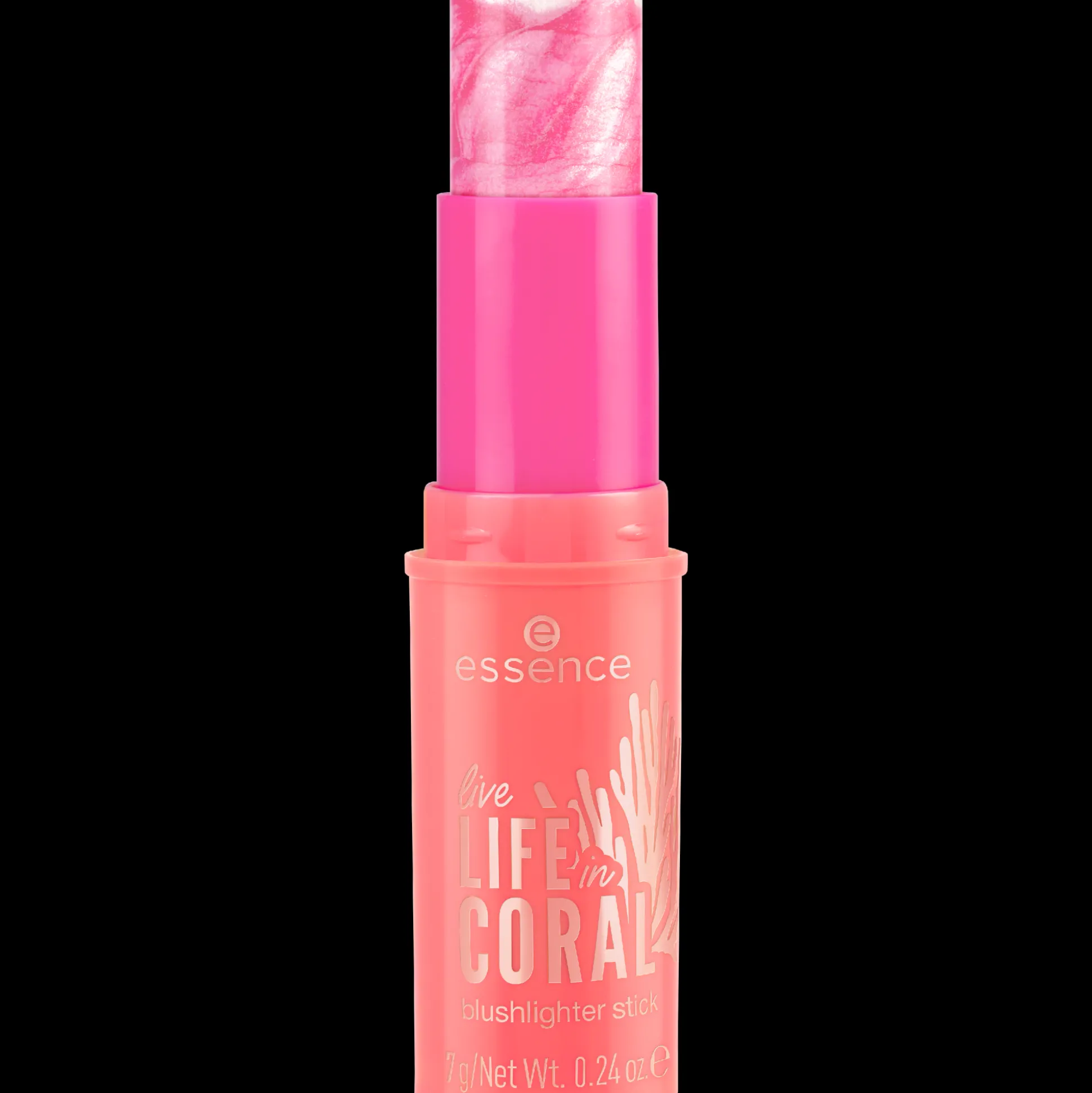 live LIFE in CORAL blushlighter stick^essence Best