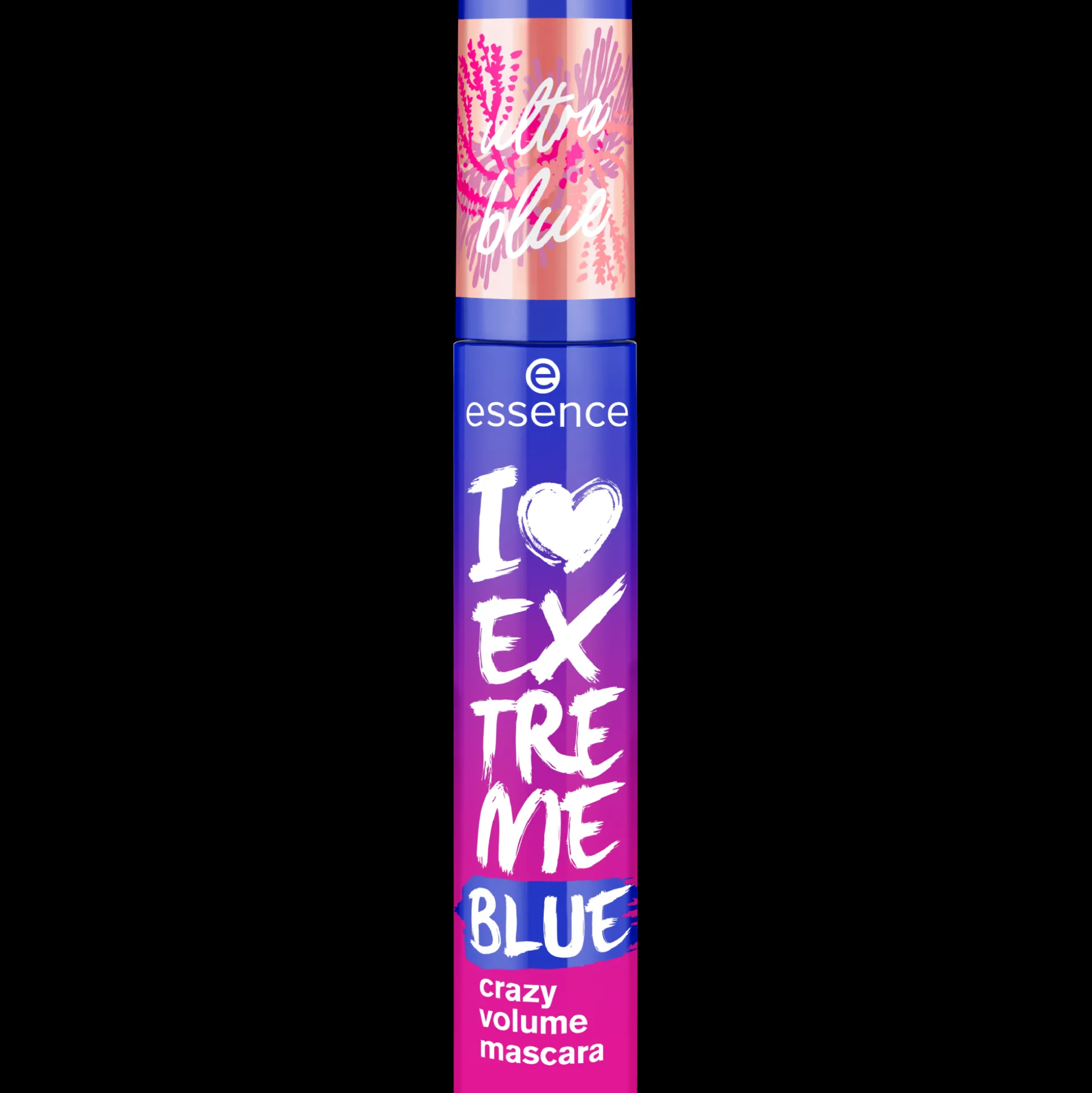live LIFE in CORAL I LOVE EXTREME BLUE crazy volume mascara^essence Flash Sale