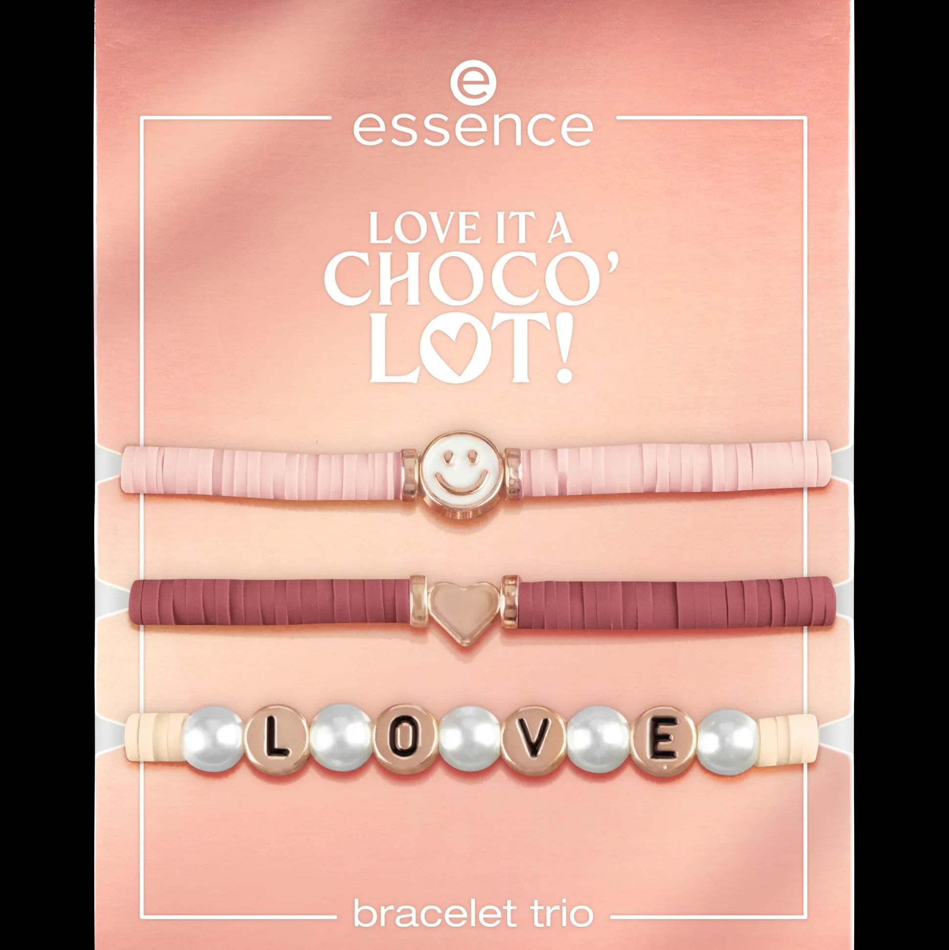 LOVE IT A CHOCO' LOT! armband trio^essence Cheap