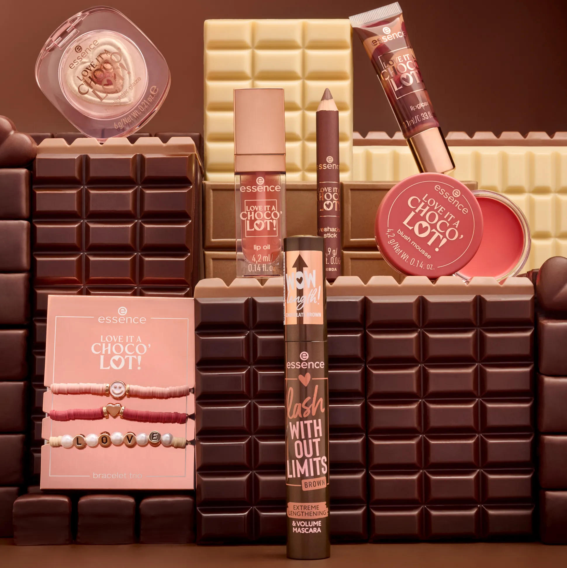 LOVE IT A CHOCO' LOT! lash WITHOUT LIMITS BRUINE EXTREME LENGTHENING & VOLUME MASCARA^essence Flash Sale