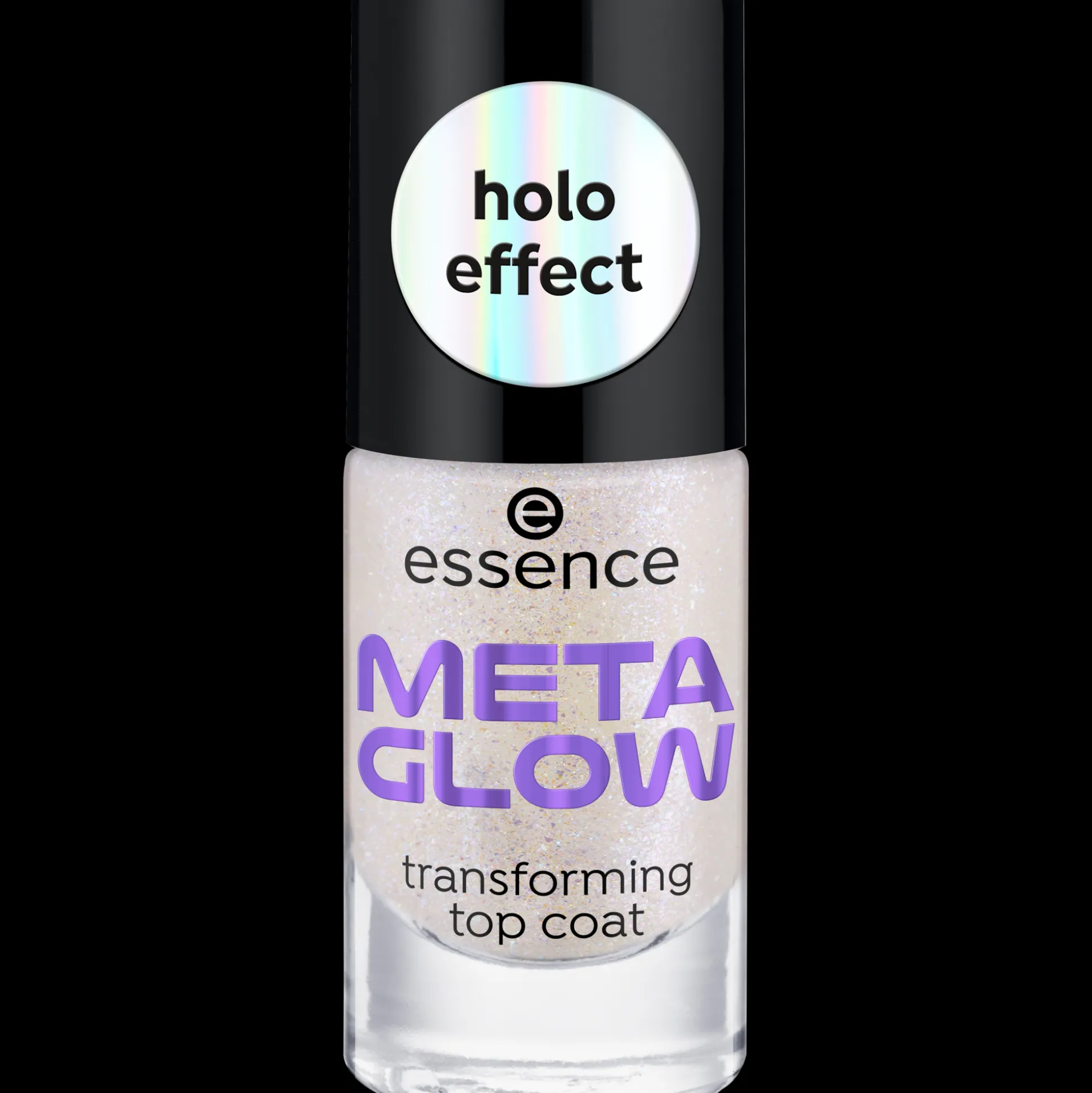 META GLOW transformerende topcoat^essence Hot