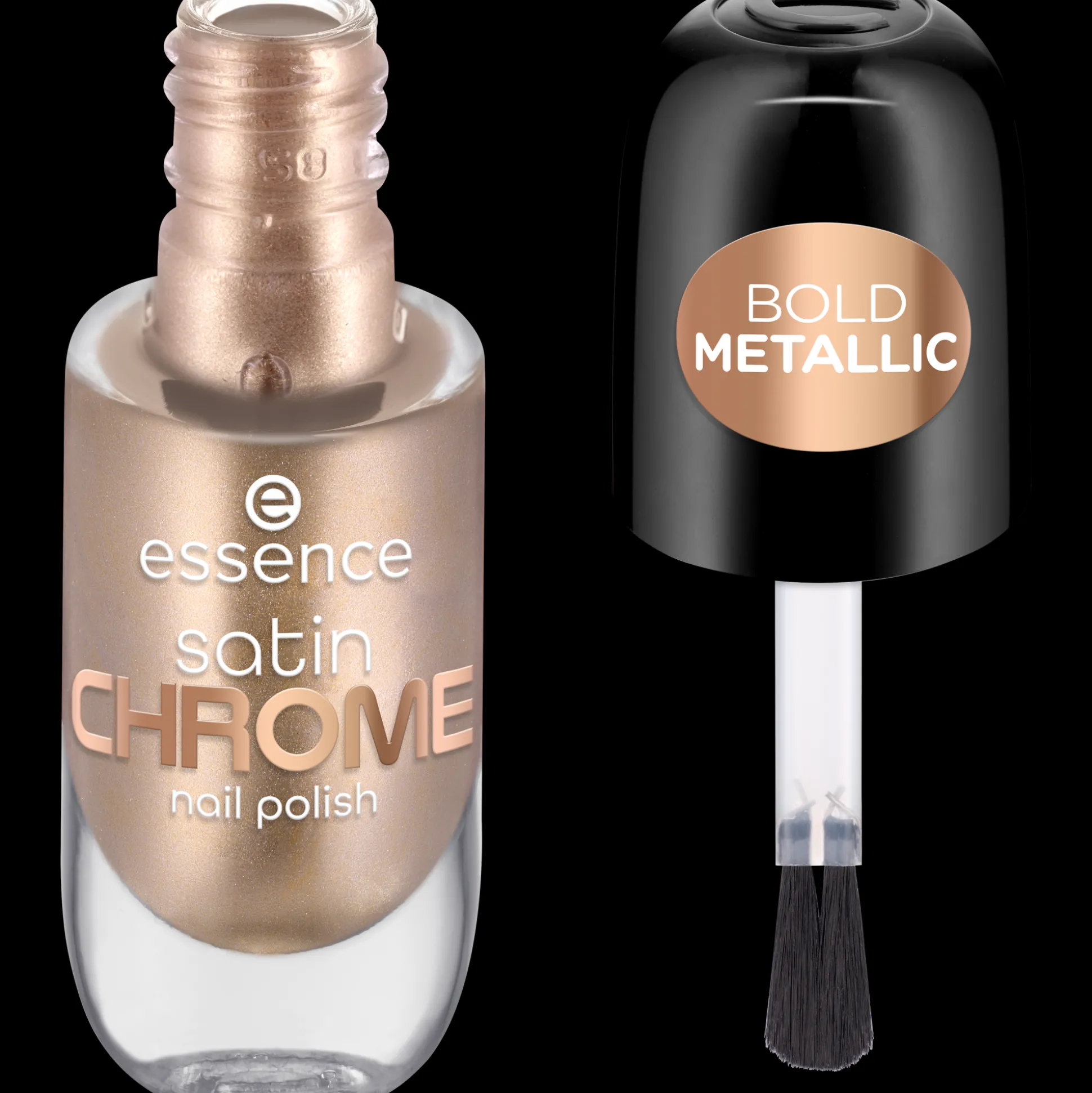 satin CHROME nagellak^essence Hot