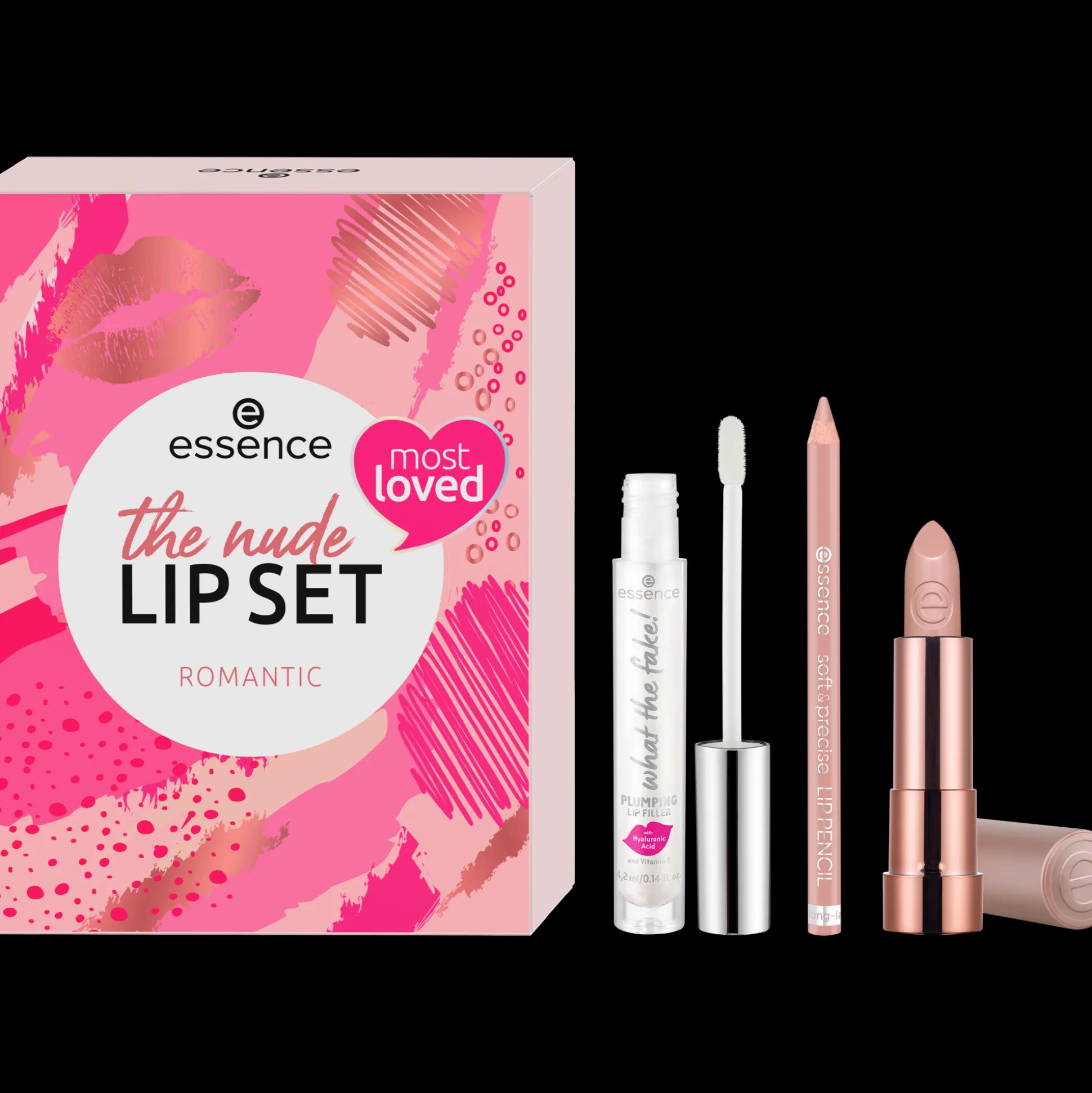 the nude lip set romantic^essence Cheap