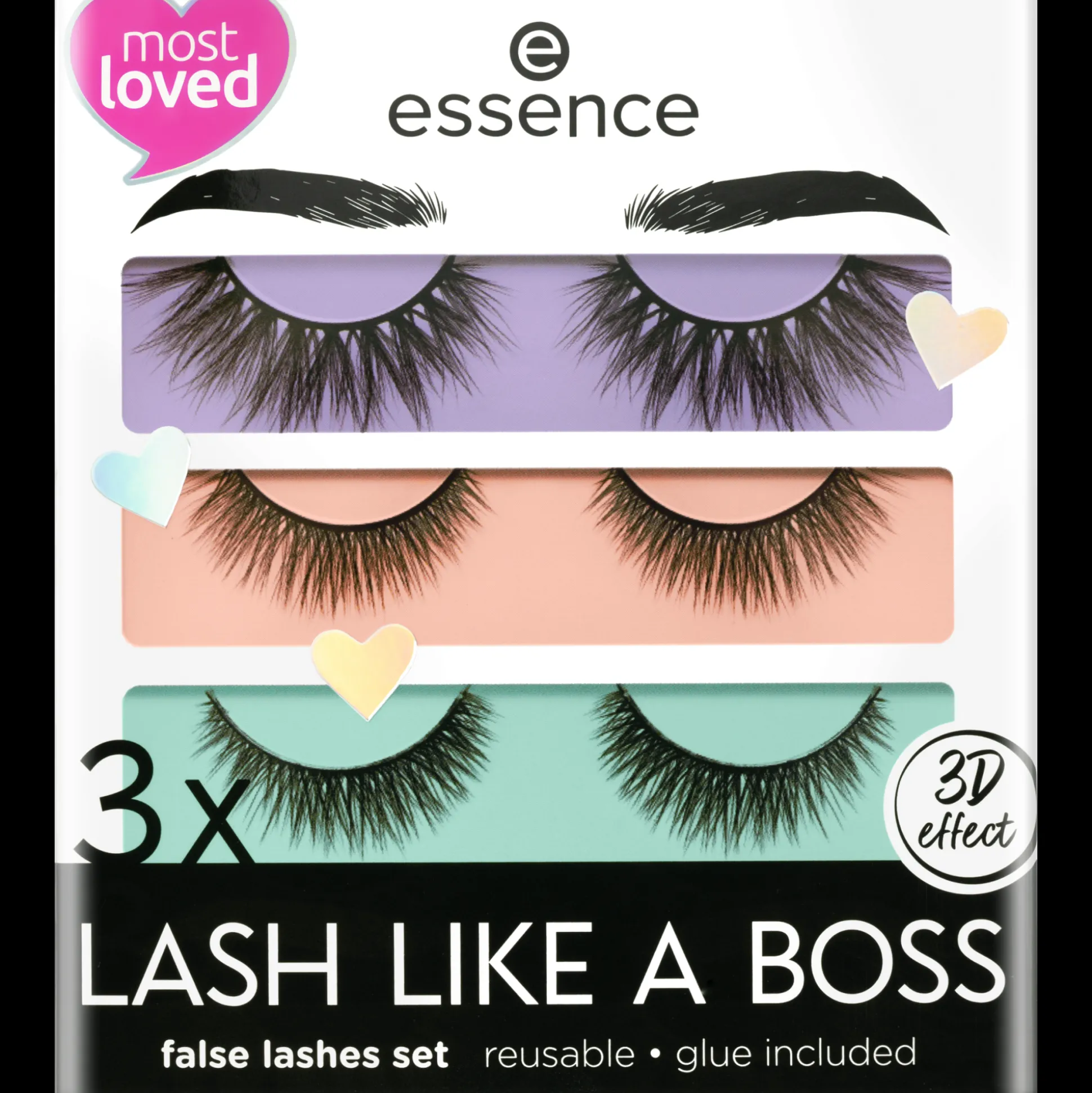 3x LASH LIKE A BOSS kunstwimperset^essence Flash Sale